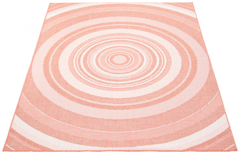 Neisha Modern Coral Rug 5'3\" X 7'3\" Area Rug