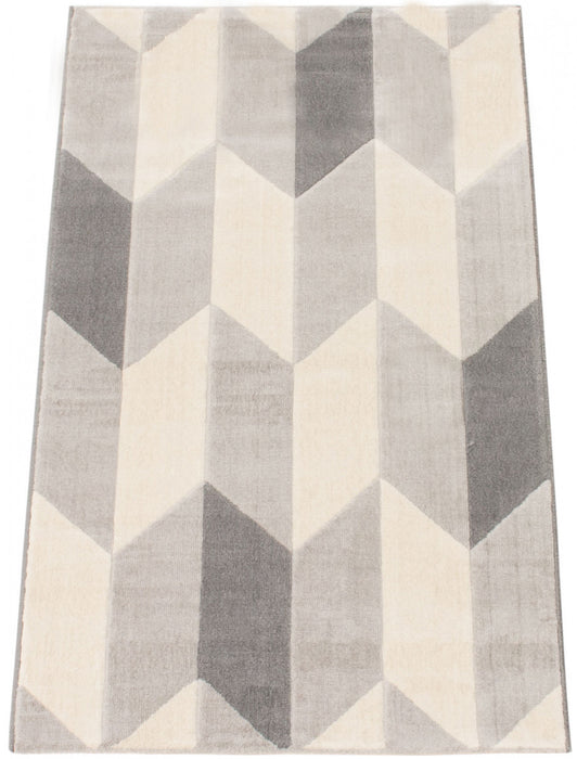 Zima Grey 2'8\" x 4'11\" Area Rug