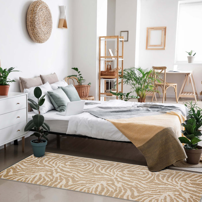 Samia Taupe Area Rug - 2'6\" x 8'0\"