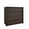 Nordika 4-Drawer Chest - Dark Ebony