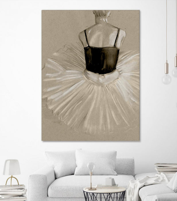 \"Black Leotard Ii\" Giant Art 72x54 Wall Art