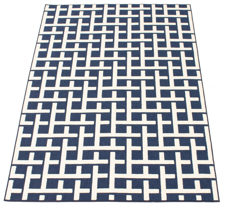Brangane Blue 3'11\" x 5'7\" Area Rug