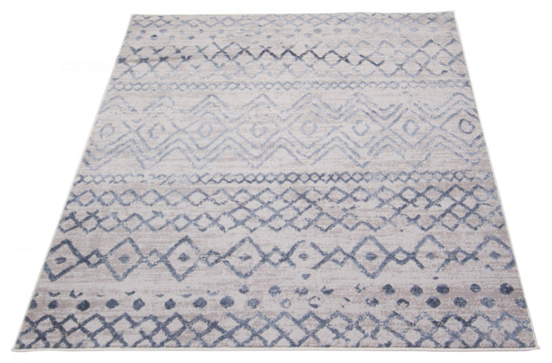 Dita Blue Area Rug - 3'11\" X 5'7\" 