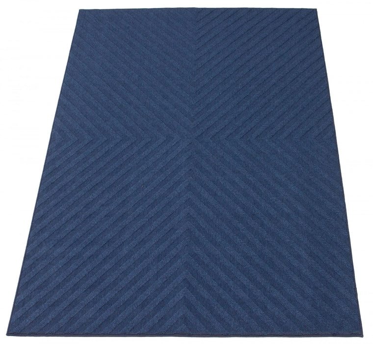Dodie Blue 6'7\" x 9'6\" Area Rug