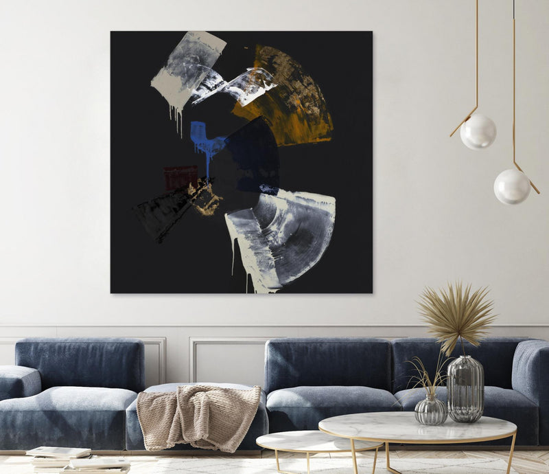 \"Luxurious Candor\" Giant Art 54x54 Wall Art