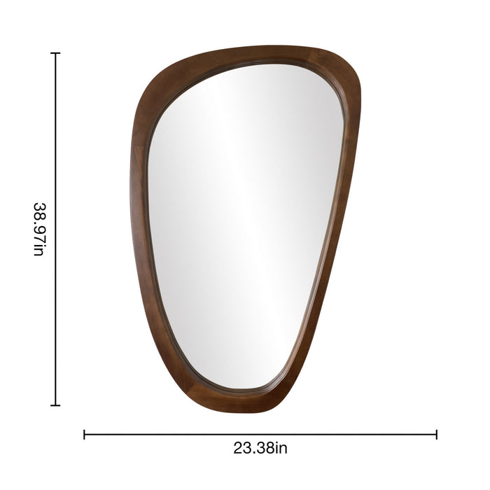 Lusso Walnut Mirror 30 x 40