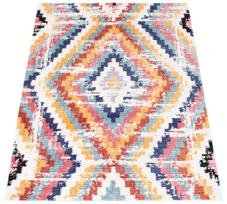 Paloma Casa White Area Rug - 5'3\" x 7'3\"