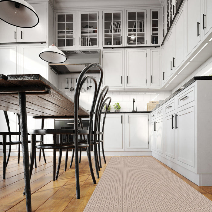 Bellezza Taupe Area Rug - 2'2\" x 10'0\"