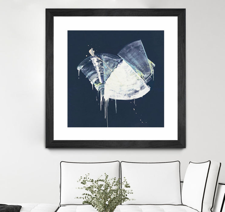 \"Bells In Motion\" Matted and Framed Black 36x36 Wall Art