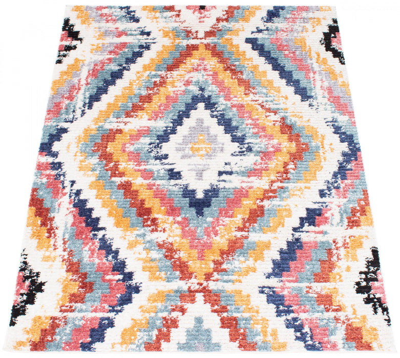 Paloma Casa White Area Rug - 6'7\" x 9'6\"