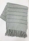 Longford Grey Throw Blanket - 50x60