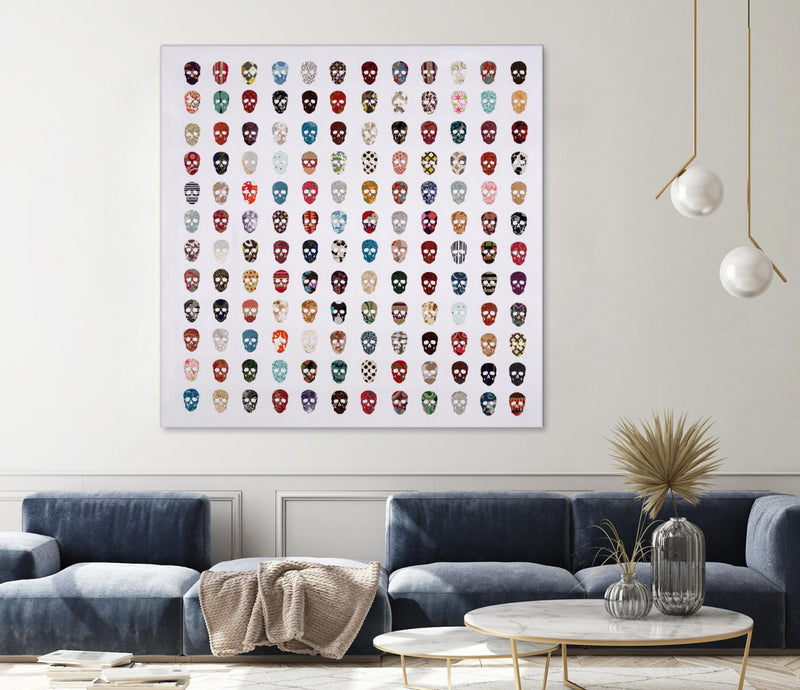 \"Gorgeous Crowd\" Giant Art 54x54 Wall Art