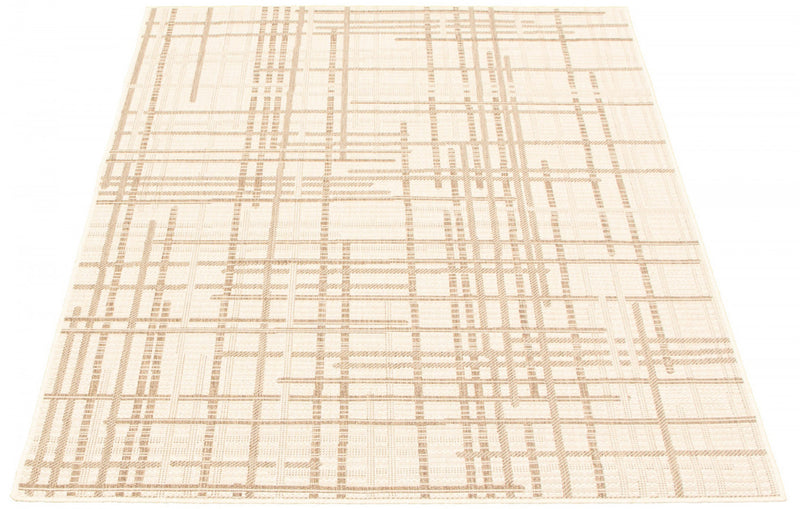 Sadie Burburry Champagne-Taupe Area Rug - 5'3\" x 7'7\"
