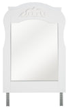 Diamond Dreams Bedroom Dresser Mirror for Kids - White