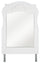 Diamond Dreams Bedroom Dresser Mirror for Kids - White