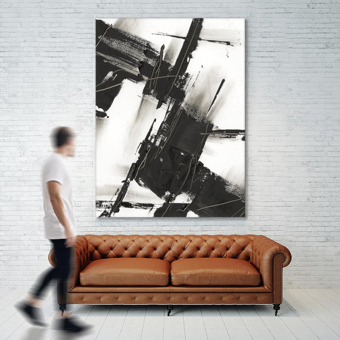 \"Diagonal Matrix I\" Giant Art 72x54 Wall Art