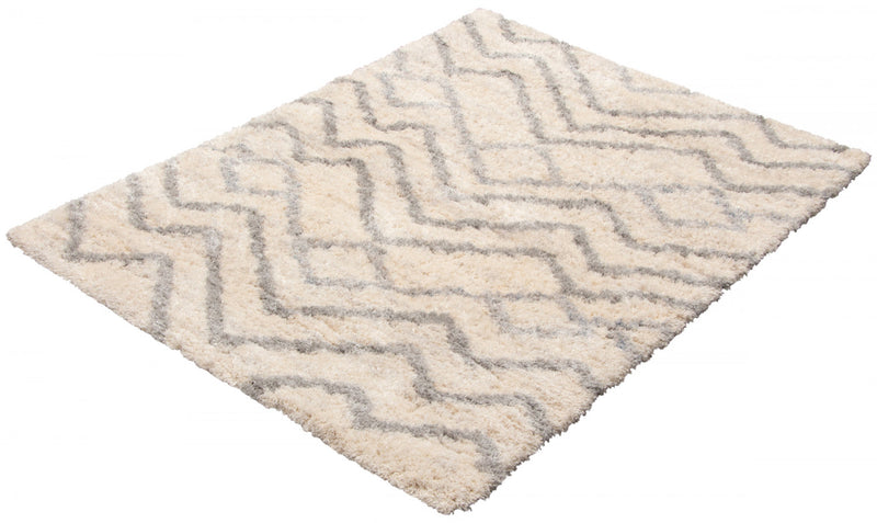 Miah Cream Area Rug - 6'7\" x 9'6\"