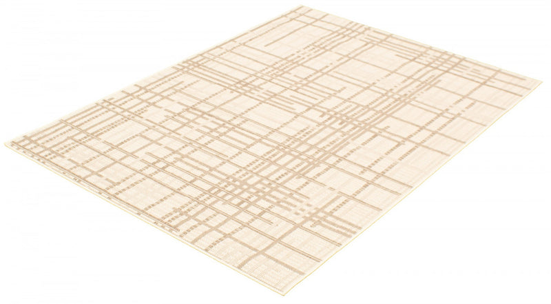 Sadie Burburry Champagne-Taupe Area Rug - 5'3\" x 7'7\"