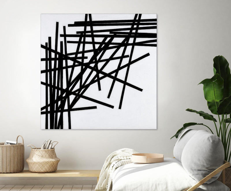 \"Alumettes\" Giant Art 54x54 Wall Art