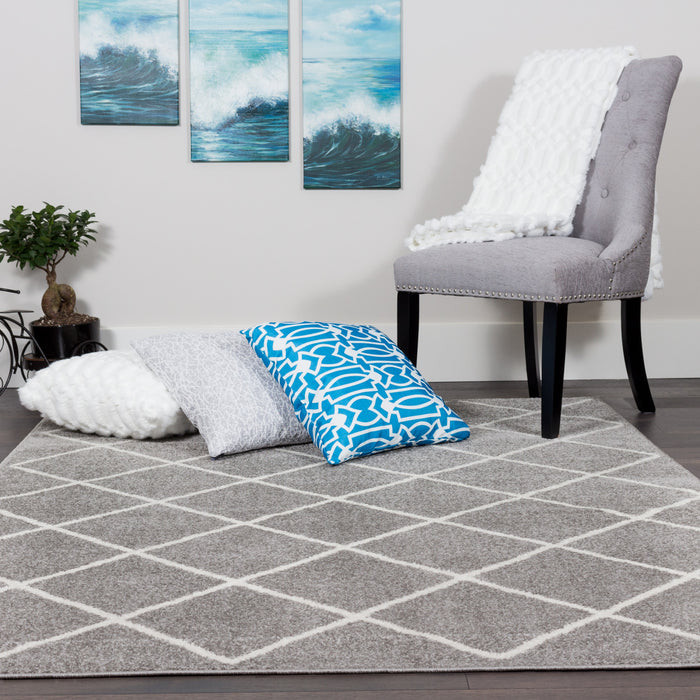 Lav Lat Basics 3x5 Area Rug