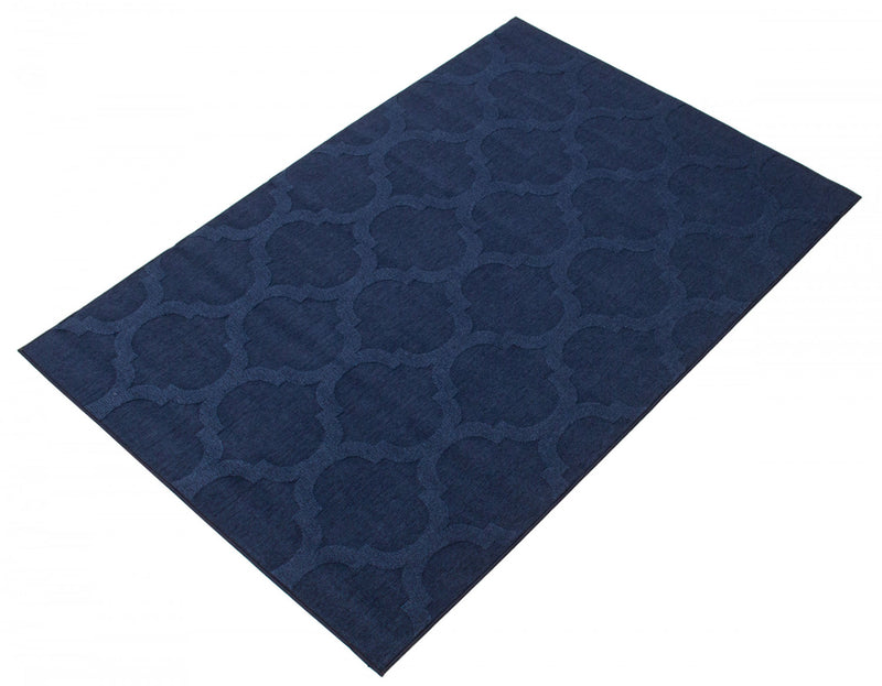 Sophie Navy Area Rug - 6'7\" x 9'6\"