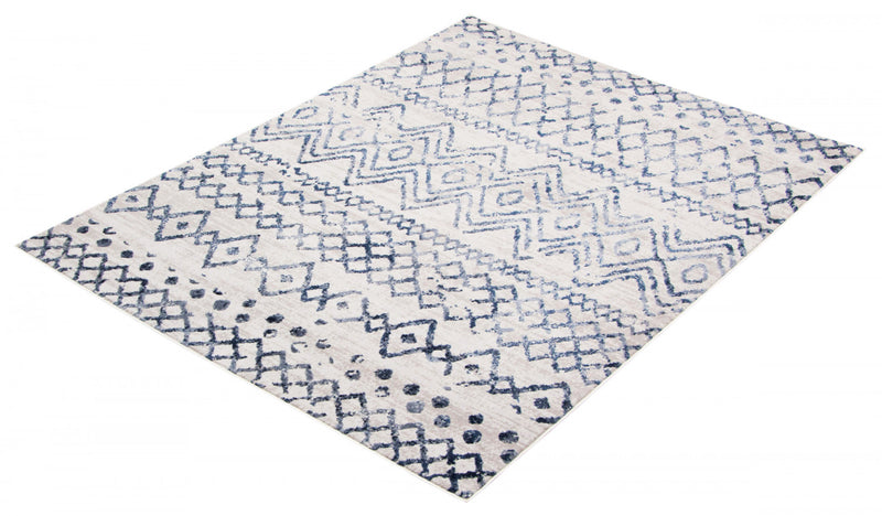 Dita Navy Area Rug - 5'3\" X 7'3\" 