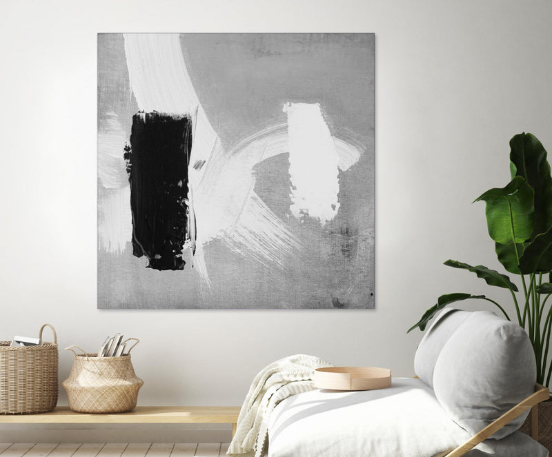\"City Scene Ii\" Giant Art 54x54 Wall Art