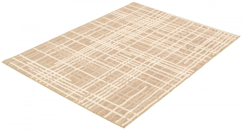 Sadie Burburry Taupe-Champagne Area Rug - 7'10\" x 10'2\"