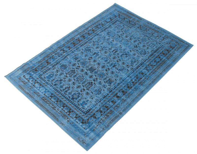Awena Blue 3'11\" x 5'7\" Area Rug