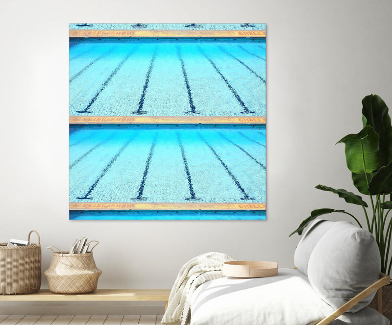 \"Whales Of Time\" Giant Art 72x72 Wall Art