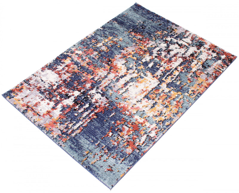 Paloma Vintage Blue Area Rug - 5'3\" x 7'3\"