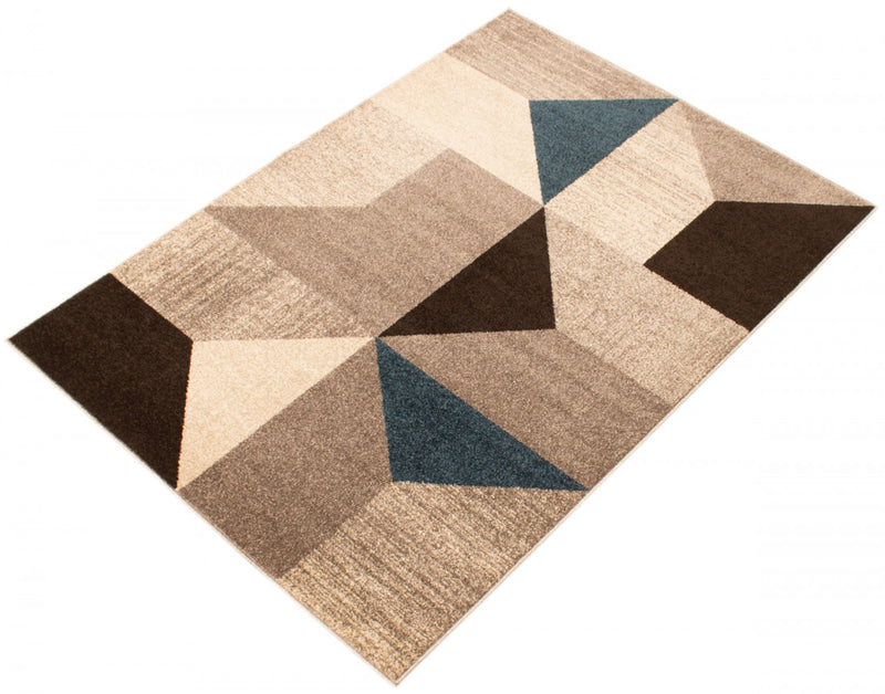 Hadley Grey / Blue 7'10\" x 10'2\" Area Rug