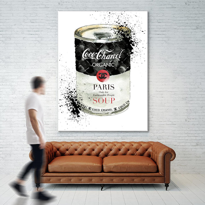 \"Fashion Soup\" Giant Art 72x54 Wall Art
