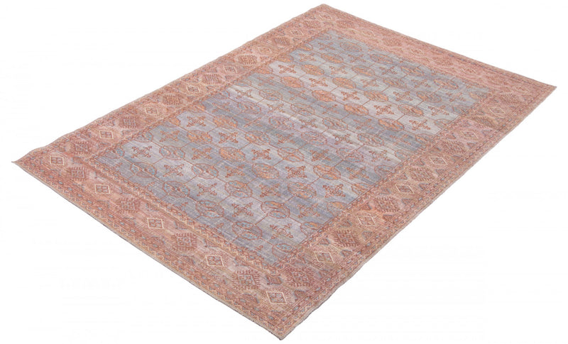 Rosamond Blue Rug 5'3\" X 8'0\" Area Rug