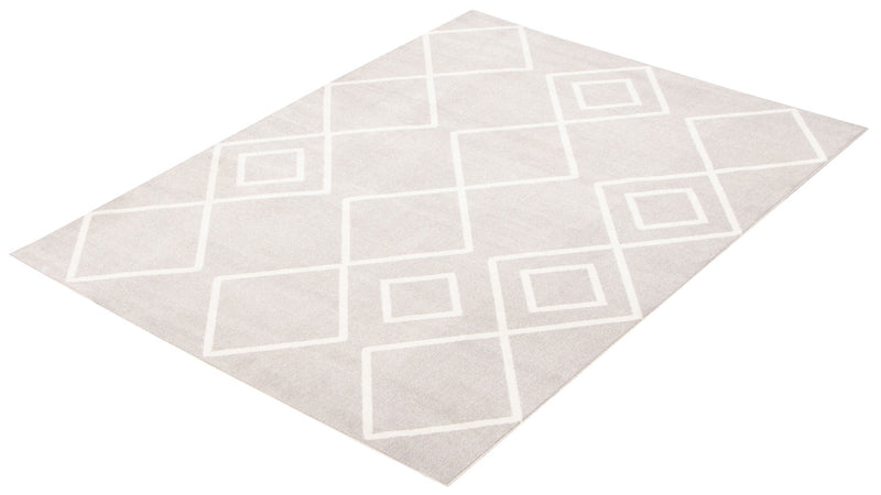 Kenza Grey Machine Washable Area Rug - 3'0\" x 5'0\"
