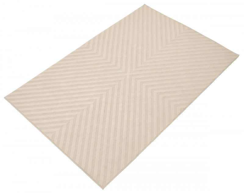 Dodie Ivory 4'7\" x 6'7\" Area Rug