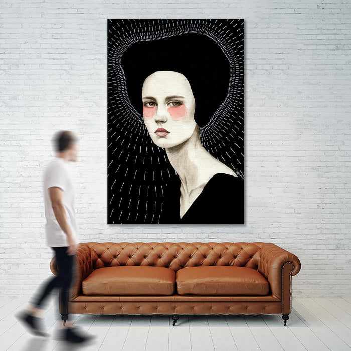 \"Freda\" Giant Art 84x54 Wall Art