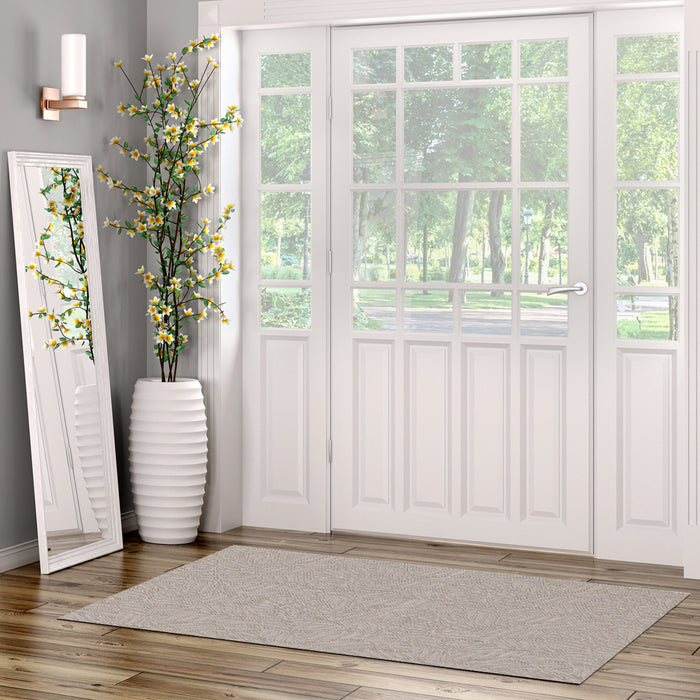 Bellezza Light Grey 2'2\" x 5'0\" Area Rug - S of 2