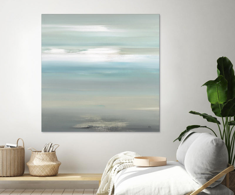 \"A Day By The Water\" Giant Art 72x72 Wall Art
