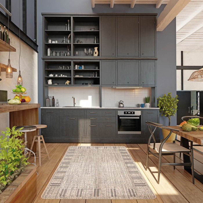 Joni Tan Area Rug - 2'2\" X 6'7\" 