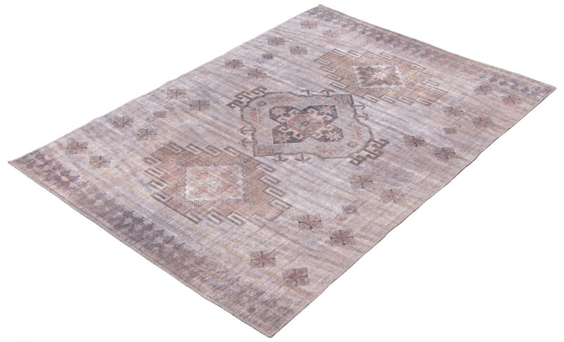 Kashkuli Grey Rug 5'3\" X 8'0\" Area Rug