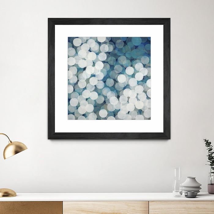 \"Head In The Clouds\" Matted and Framed Black 36x36 Wall Art
