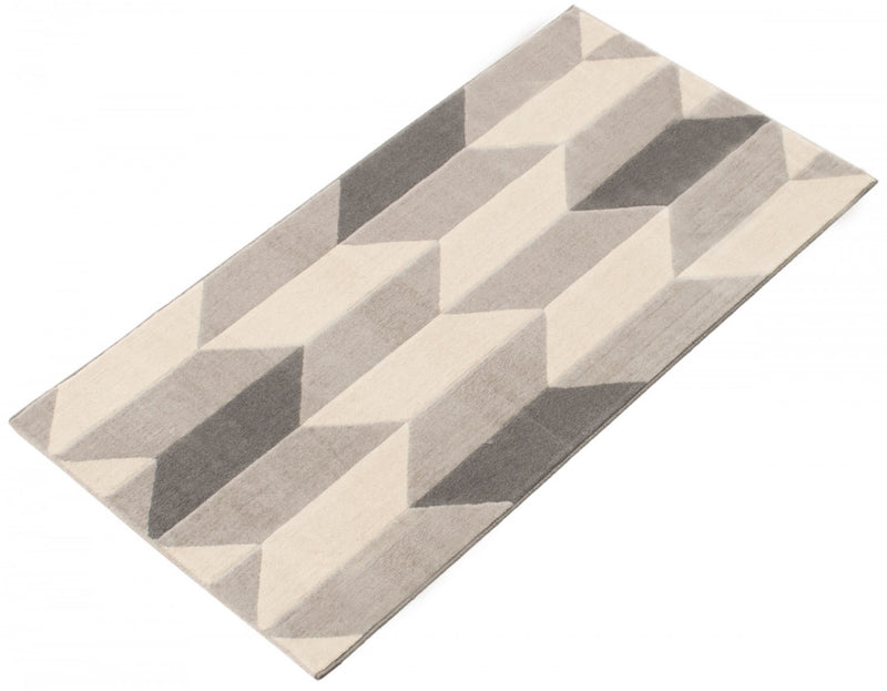 Zima Grey 2'8\" x 4'11\" Area Rug
