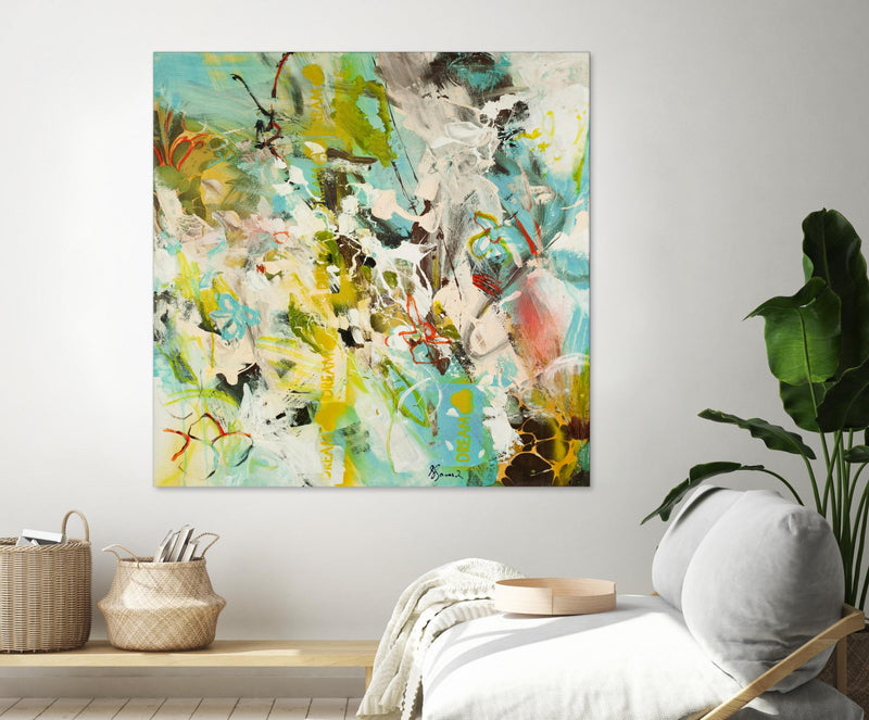 \"Sweet Dream I\" Giant Art 72x72 Wall Art