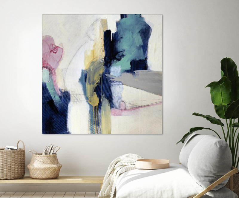 \"Acrobatic Swimmer\" Giant Art 72x72 Wall Art