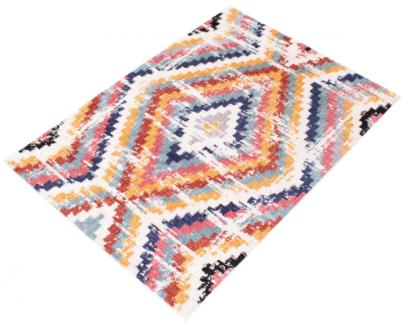 Paloma Casa White Area Rug - 5'3\" x 7'3\"