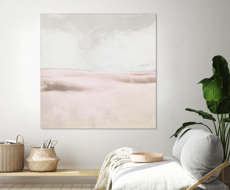 \"Blush Balance I\" Giant Art 72x72 Wall Art