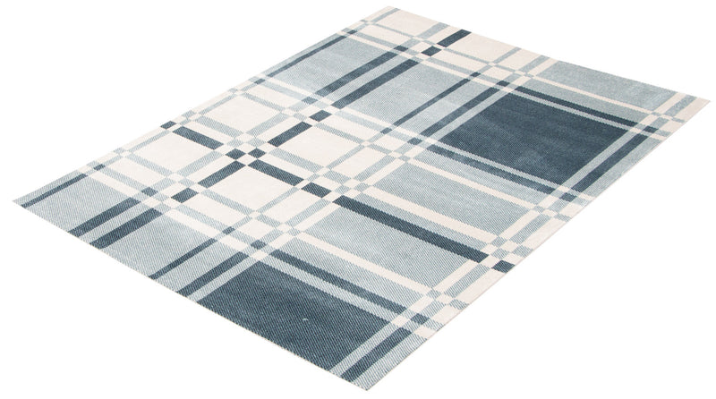 Roma Blue Machine Washable Area Rug - 8'0\" x 10'0\"