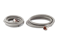 Frigidaire 6' Smart Choice Braided Stainless Steel Washer Fill Hoses - 5304497361 