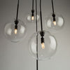 Pinpoint 5-Light Black Pendant 
